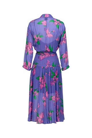 Vestido evasé - Violeta