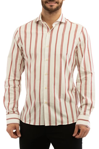 Camisa - Blanco y rojo