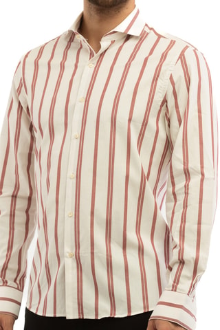 Camisa - Blanco y rojo