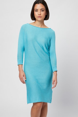Vestido jersey - Harmont & Blaine - Turquesa