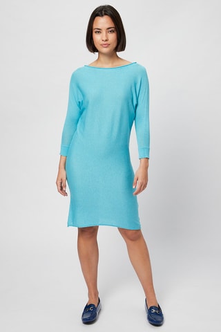 Vestido jersey - Harmont & Blaine - Turquesa