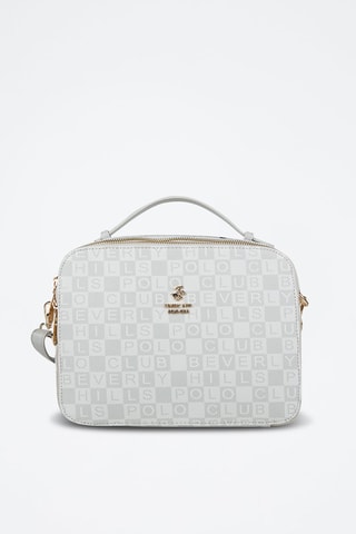 Bolso - Blanco y gris