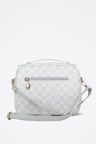 Bolso - Blanco y gris