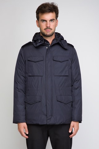Chaqueta con capucha - ADD - Azul marino