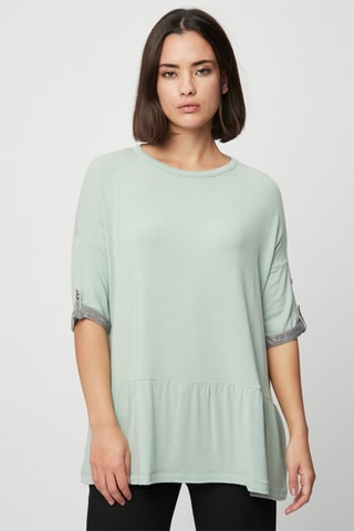 Top - Harmont & Blaine - Verde y gris