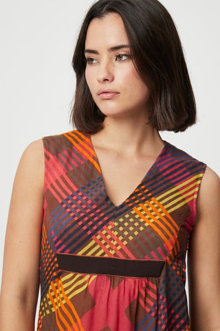 Top - Harmont & Blaine - Azul marino y rosa
