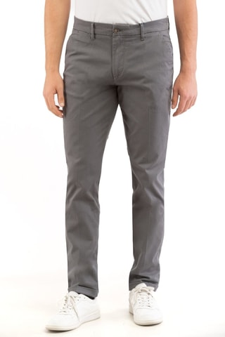 Pantalón chino - Gris