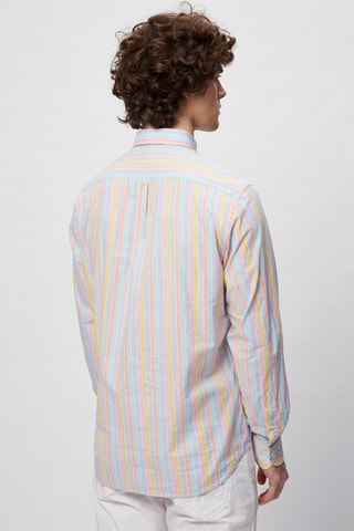 Camisa de lino - Harmont & Blaine - Blanco