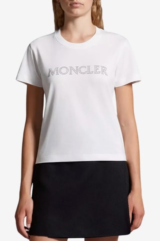 Camiseta Crystal - Moncler - Blanco