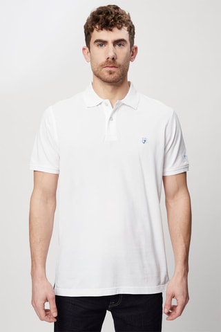 Polo - Harmont & Blaine - Blanco y azul