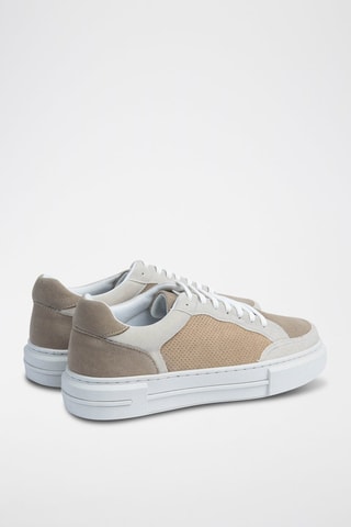 Zapatillas - Blanco y beige