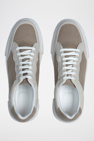 Zapatillas - Blanco y beige