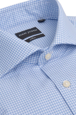 Camisa - Blanco y azul
