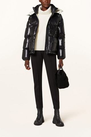 Anorak con capucha Abbaye - Blanco y negro