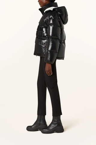 Anorak con capucha Abbaye - Blanco y negro
