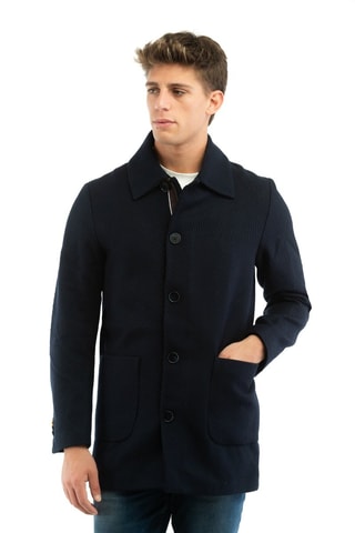 Chaqueta de lana - Azul marino