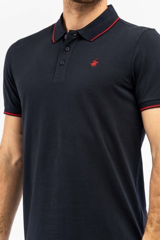 Polo - Rojo y azul
