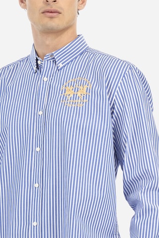 Camisa regular fit - Azul