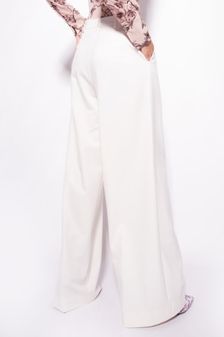 Pantalón wide leg - Blanco