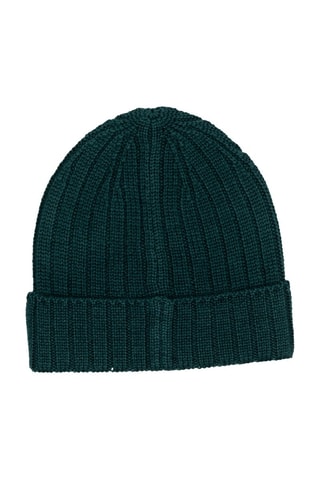 Gorro de lana - Verde oscuro