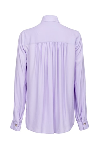 Camisa de seda - Violeta