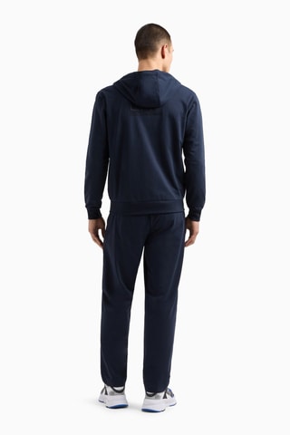 Sudadera con capucha y pantalón de chándal - EA7 - Azul marino