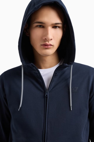 Sudadera con capucha y pantalón de chándal - EA7 - Azul marino