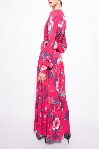 Vestido largo - Fucsia