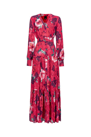 Vestido largo - Fucsia