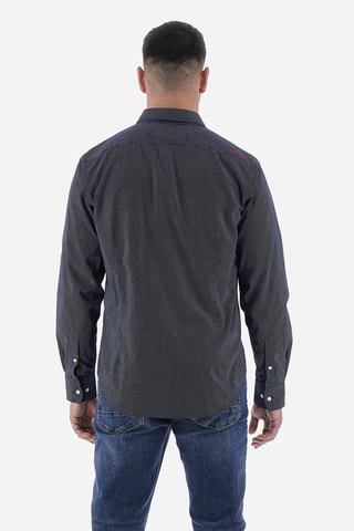 Camisa regular fit - Azul marino