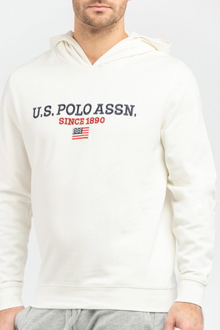 Sudadera con capucha - US Polo - Blanco