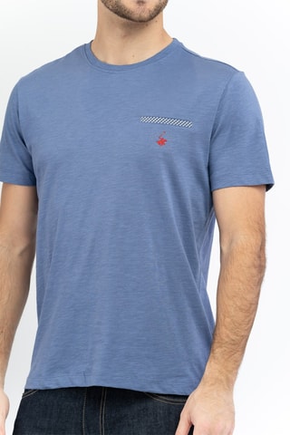 Camiseta - Beverly Hills - Azul