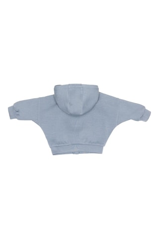 Sudadera con capucha - Emporio Armani - Negro y azul
