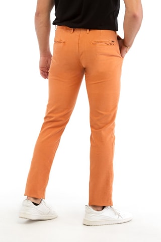 Pantalón slim fit - Incotex - Naranja