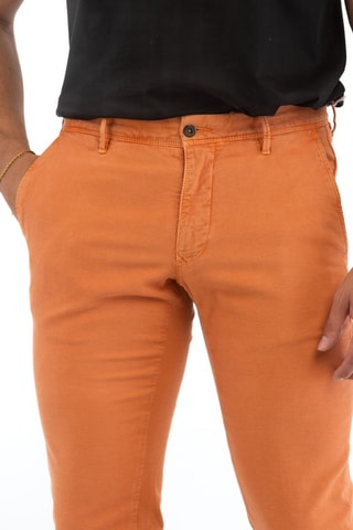 Pantalón slim fit - Incotex - Naranja