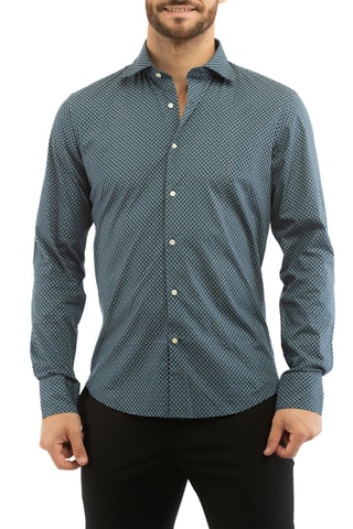 Camisa - Azul y blanco