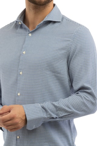 Camisa - Dan John - Azul y blanco