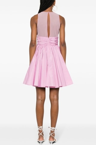 Vestido evasé - Rosa