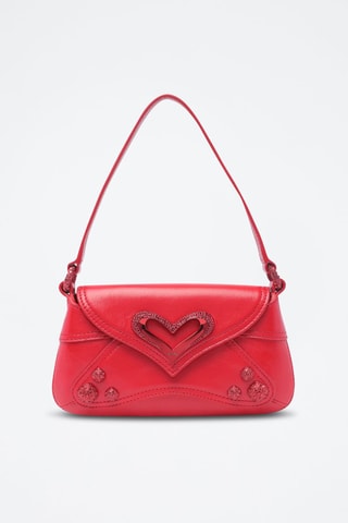 Bolso de piel - Rojo