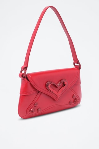 Bolso de piel - Rojo