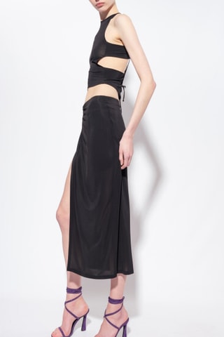Crop top - Negro