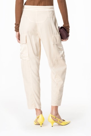 Pantalón cargo 7/8 - Beige