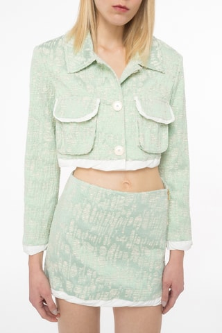 Chaqueta - Blanco y verde