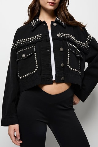 Chaqueta vaquera - Negro