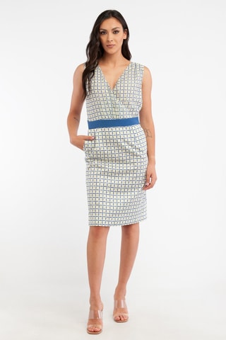 Vestido recto - Harmont & Blaine - Verde