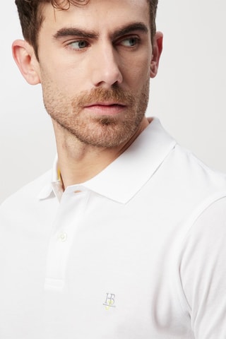 Polo - Harmont & Blaine Jeans - Blanco