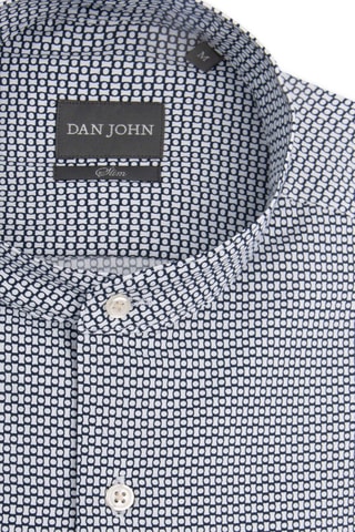Camisa - Blanco y azul