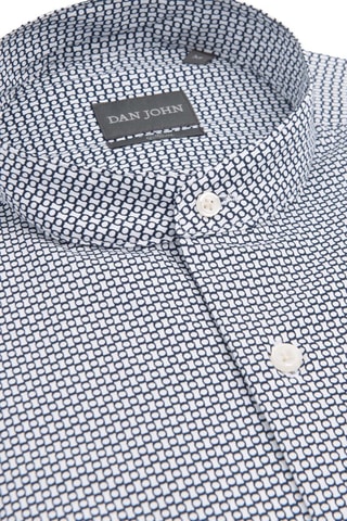 Camisa - Blanco y azul