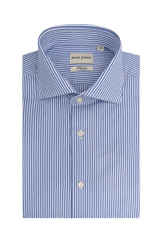 Camisa - Blanco y azul