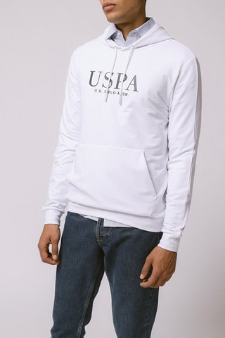Sudadera con capucha - US Polo - Blanco